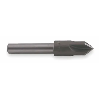KEO 60° Four-Flute Machine Countersink, 3/4 in Body Dia, TiN Coated Cobalt Steel - Four-Flute Machine Countersinks