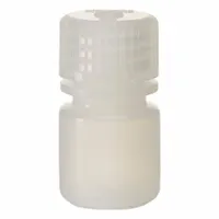 NALGENE Diagnostic Bottle: HDPE, 0.25 fl oz, 8 mL, Natural, 20 mm Screw Closure Size, Polypropylene (MPN 2002-9025)