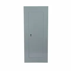 Flush-mounting door cover for Square D NQ and NF panelboards. Measures 50 inches in length by 20 inches in width. Type 1D700, 1 door design provides a finished enclosure for electrical distribution equipment in industrial and commercial settings.