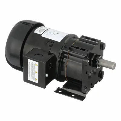 Dayton Gearmotor: Parallel, Single Output Shaft, 3-Phase, TEFC, 155 RPM - Parallel Shaft AC Gearmotors