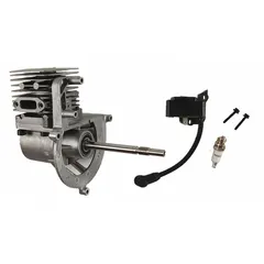 This CUB CADET short block is a replacement engine assembly for outdoor power equipment. It serves as the core engine component for repair or rebuild applications, restoring engine function in compatible equipment.