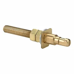 Replacement locking ground pin for Series 15 locking connectors. Includes one pin. Used in industrial and commercial power applications to maintain a secure grounding connection.