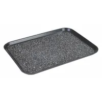 CARLISLE DINEX Tray: 20 in Overall Lg, 15 in Overall Wd, Black, 1 Compartments, Black (MPN DXSMC1520NSM03)