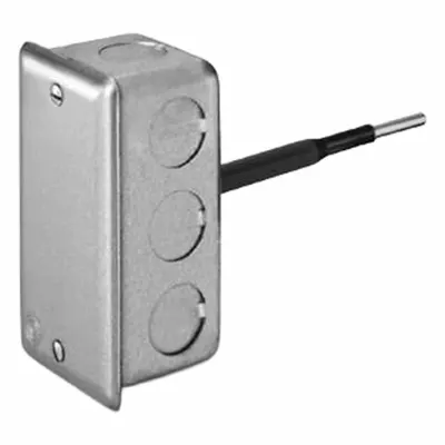Siemens QAM2020.010 Duct Temperature Sensor, MP-Bus, Metal Housing - Duct Temperature Sensors