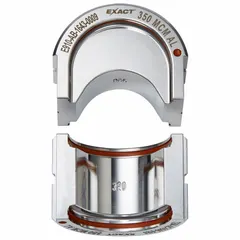 Replacement U style die set for crimping electrical wire and cable. Accommodates 350 kcmil wire. Includes two sizes. For use with M18 FORCE LOGIC tool model 2779-22.