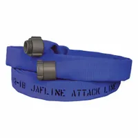 JAFLINE Fire Hose: Double Jacket, 1 1/2 in Hose Inside Dia, 25 ft Hose Lg, Blue (MPN JL150B025-NP150)