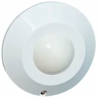 Indoor occupancy sensor from PECO for motion detection. Surface mount design with hardwired electrical connection. Operates in temperatures from -4° to 100°F. Suitable for automatic lighting or HVAC control in commercial or industrial spaces