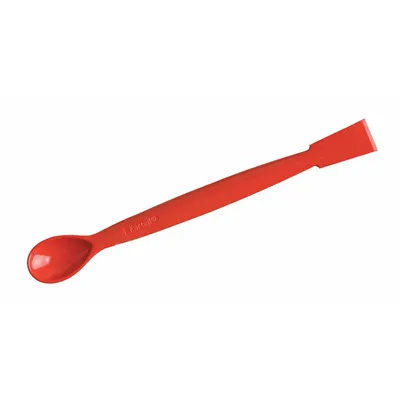 OEM Spatula: Double Ended Spatula & Spoon, Non-Sterile, Polyamide, 7 1/8 in Overall Lg - Double Ended Lab Spoons and Spatulas