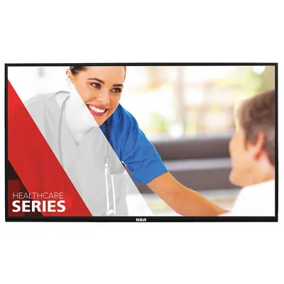 RCA J43HE843 Healthcare HDTV, 43 in, LED, 1080p, 60 Hz - Healthcare HD Televisions