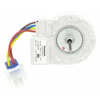 This evaporator fan motor is a genuine OEM replacement part for refrigerators and freezers. It circulates air over the evaporator coils to maintain consistent cooling temperatures. Compatible with select Frigidaire models