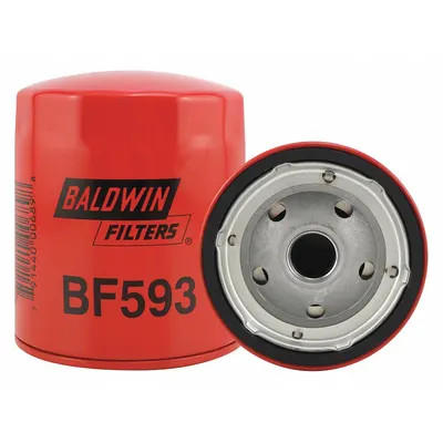 BALDWIN FILTERS Fuel Filter: Spin-On, 3 3/4 in Outside Dia, 13/16"-12 Thread Size - Spin-On Fuel Filters