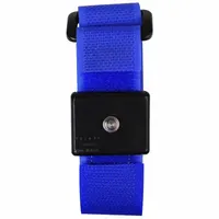 DESCO Static Control Wrist Strap: Plastic, Dark Blue, 9.75 in Strap Lg - Max, 1 Strap Conductors (MPN 09060)