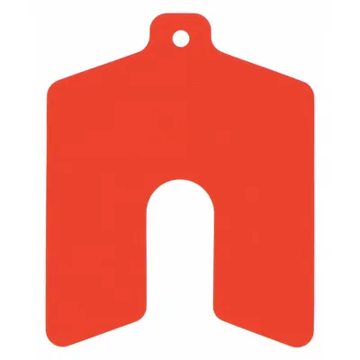 PRECISION BRAND Untabbed Slotted Shim - Untabbed Slotted Shims