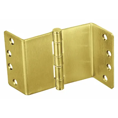 MCKINNEY Swing Clear Hinge, 4 in Leaf Ht, 1 1/4 in Leaf Wd, Steel - Swing Clear Hinges