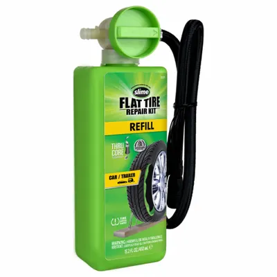 SLIME Tire Sealant Refill Cartridge, Green Bottle, Liquid (10179) - Tire Sealants