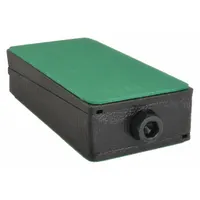 AIRLOC Vibration Isolator Pad: Neoprene, Smooth Pad Top, 7 7/8 in Lg, 3 47/64 in Wd, 1 31/32 in Ht (MPN 1.30003.73)