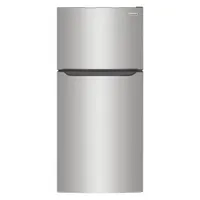 FRIGIDAIRE Top-Freezer Refrigerator: Stainless Steel, 18.3 cu ft Total Capacity, 3 Shelves (MPN FFHI1835VS)