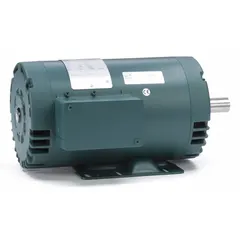 Open Drip Proof (ODP) enclosure with rigid base mount. 2 hp, 1745 RPM, 230/460V AC, 5.8/2.9 A full load current. Suitable for industrial applications such as pumps, fans, conveyors, and compressors.