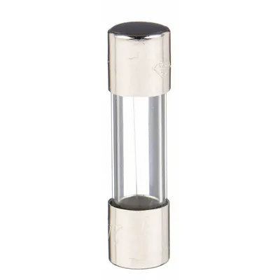 MERSEN GGX1 Fast-Acting Cylindrical Fuse, 1 A, 250 V AC, 1/4 in x 1 in - Fast-Acting Cylindrical Fuses