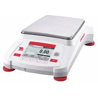 OHAUS Compact Bench Scale: 620 g Capacity, 0.01 g Readability, 0.01 g Repeatability, Stainless Steel (MPN AX622)