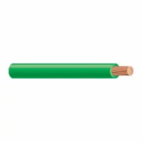 Building Wire: Copper, 1/0 AWG, 1 Conductors, Stranded, Green, 1,000 ft Lg, THHN/THWN-2 (MPN WXP-6G-1011-04-1000)