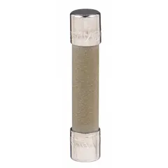 Time-delay cylindrical fuse rated 12 A and 250 V AC, with a non-indicating design. Dimensions are 1/4 in x 1 1/4 in. Equivalent to MDA and GSA series. Used for overcurrent protection in circuits with inductive loads such as motors and lighting systems.