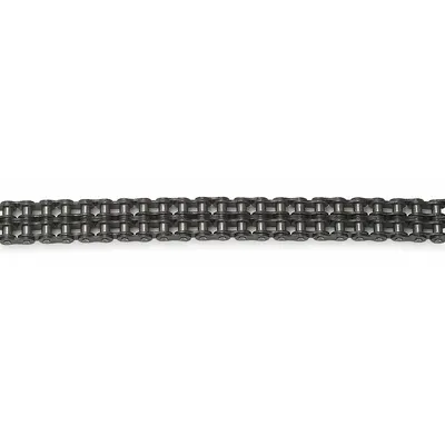 TSUBAKI Roller Chain: Double Strand, 80, 1 in Pitch, Steel, 10 ft Overall Lg, Riveted Pin - Standard Roller Chains