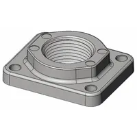 FILL-RITE Flange,1 In.: Flange Kit, Fill-Rite, 4RP92/5P232 (MPN 900F8106)