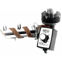 Moisture-resistant silicone rubber heating tape for direct application on glass and metal surfaces. Includes controller; ungrounded, no backing. Suitable for freeze protection and process temperature maintenance on pipes, valves, and lab equipment