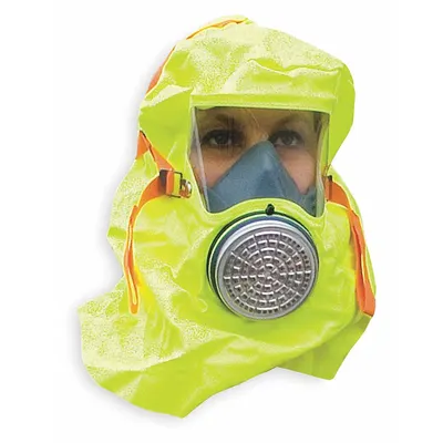 MSA S-CAP Disposable Emergency Fire Escape Hood - Non-IDLH (Non-Immediately Dangerous to Life or Health) Emergency Escape Respirators