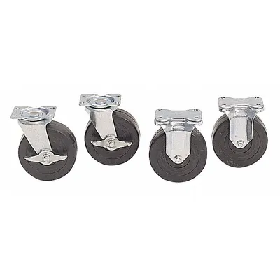 KENNEDY Caster Set for Rolling Tool Cabinets, 1,400 lb Capacity - Casters & Sets