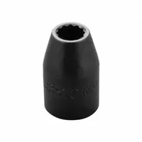 PROTO Impact Socket: 1/2 in Drive Size, Metric, 17 mm Socket Size, 6-Point, Std, 1 1/2 in Overall Lg (MPN J7417M)