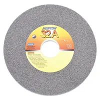Straight grinding wheel, Type 1, with dimensions 10" x 1" x 2". Specification 32A46-IVBE with wheel hardness I. Designed for moderate-to-heavy grinding of tool steels in industrial metalworking applications