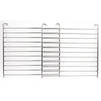 Replacement rack support set for Blodgett ovens. Designed to hold oven racks in place, ensuring stable positioning during cooking. Used in commercial kitchen ovens to maintain proper rack alignment and support