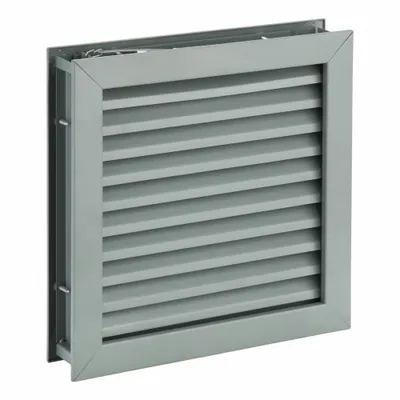 NATIONAL GUARD L-1900-12x12 Steel Door Louver Kit - Door Louver Kits