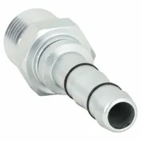 Tube hose fitting with E-Clip design, 8 dash size, 0.41 in hose inside diameter. Suitable for use with MP39 refrigerant in refrigeration and HVAC systems