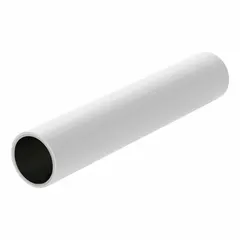 This steel framing pipe is designed for use in clamp-on pipe systems to support and route industrial piping. It has a nominal pipe size of 1-1/8 in, a length of 96 in, and a white finish. Suitable for overhead pipe runs in manufacturing plants, warehouses, and commercial buildings.