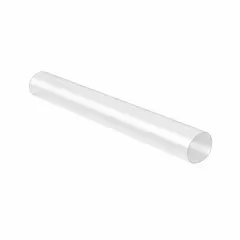 Clear heat shrink tubing with a 2:1 shrink ratio. Inner diameter before shrinking is 0.09 in, after shrinking is 0.05 in. Used for insulating, protecting, and bundling wires and cables in electrical and electronic applications.