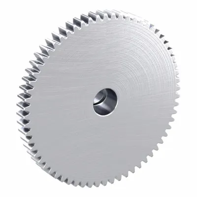 KHK GEARS F-Loc Spur Gear SUSF1-64 - Metric Spur Gears with Locking Hub