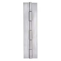 MARLBORO Piano Hinge: Stainless Steel, 48 in Leaf Ht, 1 in Leaf Wd (MPN 4PNL9)