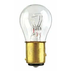 APPROVED VENDOR 1157 BAY15d Double-Contact Indexed Bayonet Base Lamp, S8, 14V AC, White