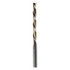 High-speed steel cut-out tool routing bits for cutting precise openings in laminates. Each bit has a 3/16-inch drill bit diameter and a 1-1/4-inch cutting depth. Sold as a 2-pack.