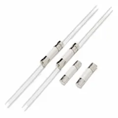 Time-delay axial-leaded fuse rated 16 A and 500 V AC. Non-indicating design in a 5 mm x 20 mm package. Suitable for applications such as motor circuits, power supplies, and lighting systems where temporary inrush currents occur.