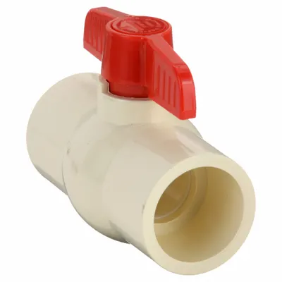 OEM APPROVED VENDOR 2 in CPVC Straight Socket x Socket One-Piece - CPVC Ball Valves