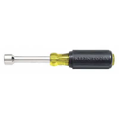 KLEIN TOOLS Hollow Round Shank Nut Driver: Straight, SAE, Without Magnetized Tip, Std - Standard Nut Drivers