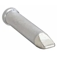 Chisel-shaped soldering tip for the WELLER WP 120 handpiece. 4.6 mm width and 35 mm length. Suitable for soldering larger joints, terminals, and components in electronics assembly and repair