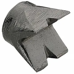 V-shaped base attachment for RC series cylinders with 5-ton capacity. Provides a stable mounting platform for secure vertical or horizontal positioning during lifting, pressing, or maintenance operations.