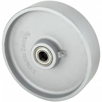 OEM Iron Tread Wheel, 9 13/16 in Diameter, 2 3/8 in Width, 3,085 lb Load Rating - Iron Tread Wheels