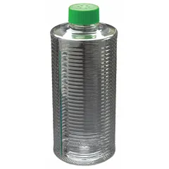 Roller Bottle, Polystyrene, 2 L, Sterile, Graduated, with Cap