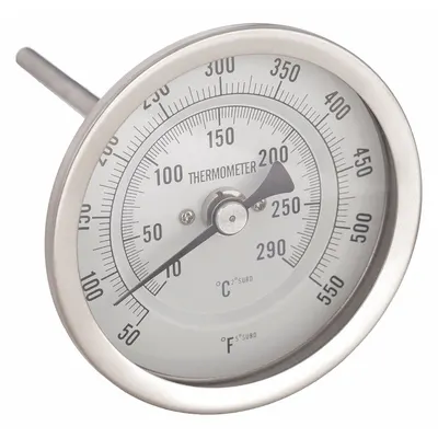OEM Back-Mount Fixed-Angle Thread-Mount Dial Thermometer - Back-Mount Fixed-Angle Thread-Mount Dial Thermometers